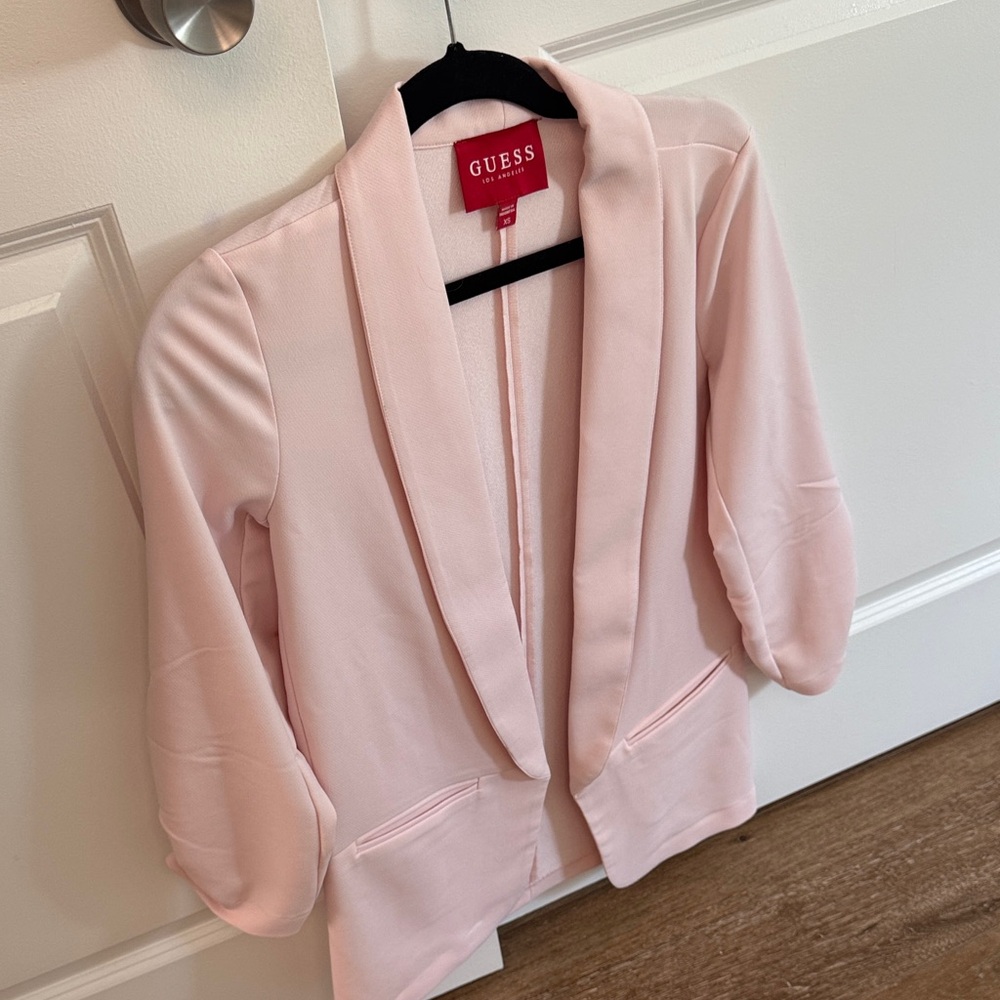 GUESS Women's Pink Blazer